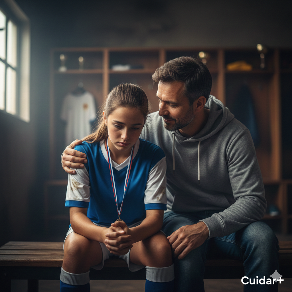 Estou ajudando ou pressionando? Como lidar com a ansiedade do seu filho no esporte